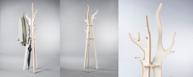 michał dumin wieszak tree ideal design